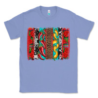 Colony Blue cinco de mayo vibes brushstrokes Classic Tee - Artiststas