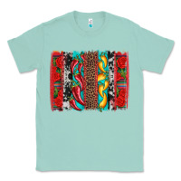 Seafoam cinco de mayo vibes brushstrokes Classic Tee - Artiststas