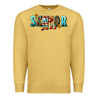 Antique Gold senior 2023 Premium Sweatshirt - BundleAndBundleShop
