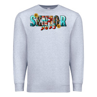Heather Grey senior 2023 Premium Sweatshirt - BundleAndBundleShop