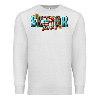 Oatmeal Heather senior 2023 Premium Sweatshirt - BundleAndBundleShop