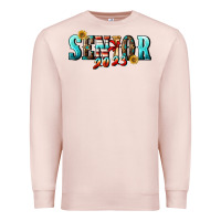 Pale Pink senior 2023 Premium Sweatshirt - BundleAndBundleShop