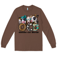 Chestnut ocd obsessive cow disorder Long Sleeve Tee - Jasminsmagicworld