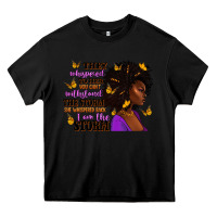 Black They whispered to her afro woman Heavy Core Tee - RanaPortraitStore
