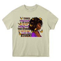 Mossy They whispered to her afro woman Heavy Core Tee - RanaPortraitStore