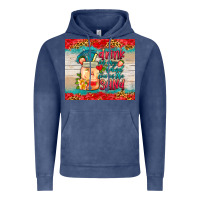Vintage Denim drink in my hand toes in the sand tumbler Vintage Hoodie - HRA Design Shop