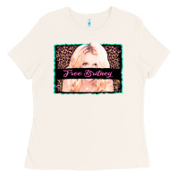 Bone free britney leopard glitter Ladies Tee - AdoDesignShop