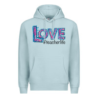 Blue Mist love teacher life Premium Hoodie - Bettercallsaul