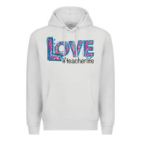 Dove Grey love teacher life Premium Hoodie - Bettercallsaul