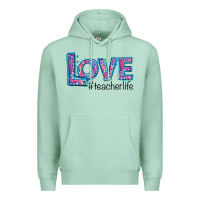 Seafoam love teacher life Premium Hoodie - Bettercallsaul