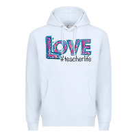 White love teacher life Premium Hoodie - Bettercallsaul