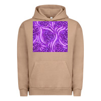 Pigment Burro purple glitter with leopard pattern Urban Hoodie - TumblerDesignByShophia