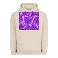 Pigment French Oak purple glitter with leopard pattern Urban Hoodie - TumblerDesignByShophia