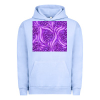 Pigment Grape Ice purple glitter with leopard pattern Urban Hoodie - TumblerDesignByShophia