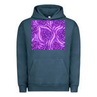 Pigment Midnight Navy purple glitter with leopard pattern Urban Hoodie - TumblerDesignByShophia