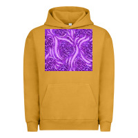 Pigment Peanut Butter purple glitter with leopard pattern Urban Hoodie - TumblerDesignByShophia