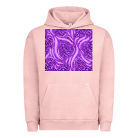 Pigment Salmon purple glitter with leopard pattern Urban Hoodie - TumblerDesignByShophia