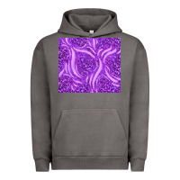 Pigment Tornado purple glitter with leopard pattern Urban Hoodie - TumblerDesignByShophia