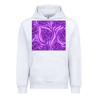 White purple glitter with leopard pattern Urban Hoodie - TumblerDesignByShophia