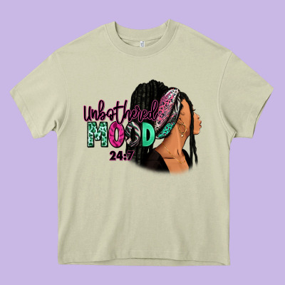Heavy Core Tee Unbothered mood 24:7