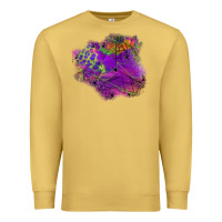 Antique Gold halloween spider web for patches Premium Sweatshirt - BundleAndBundleShop