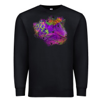 Black halloween spider web for patches Premium Sweatshirt - BundleAndBundleShop