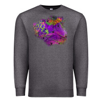 Charcoal Heather halloween spider web for patches Premium Sweatshirt - BundleAndBundleShop