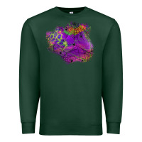 Sports Green halloween spider web for patches Premium Sweatshirt - BundleAndBundleShop