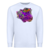 White halloween spider web for patches Premium Sweatshirt - BundleAndBundleShop