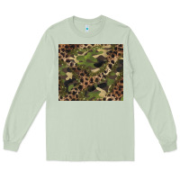 Matcha camouflage  leopard Long Sleeve Tee - BarkalooDesign
