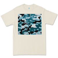 Bone blue camouflage glitter Premium Tee - BarkalooDesign