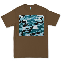 Cacao blue camouflage glitter Premium Tee - BarkalooDesign