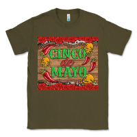 Army Green cinco de mayo Classic Tee - Artiststas