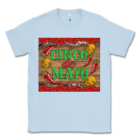 Dusty Blue cinco de mayo Classic Tee - Artiststas