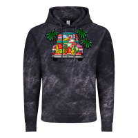 Cloud Black summer truck Vintage Hoodie - CowhideDigitalArt