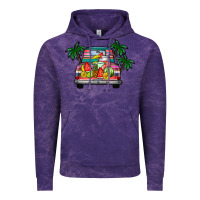 Cloud Purple summer truck Vintage Hoodie - CowhideDigitalArt
