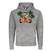 Cloud Rock summer truck Vintage Hoodie - CowhideDigitalArt