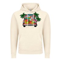 Vintage Artic summer truck Vintage Hoodie - CowhideDigitalArt