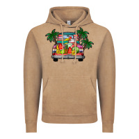 Vintage Coffee summer truck Vintage Hoodie - CowhideDigitalArt