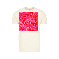 Vintage Arctic valentines day marble seamless pattern Vintage Tee - BundleAndBundleShop