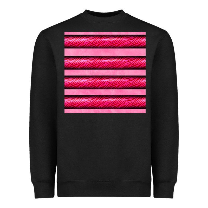 Valentines Day Zebra Stripes Seamless Pattern Heavyweight Sweatshirt by BundleAndBundleShop | Teevron