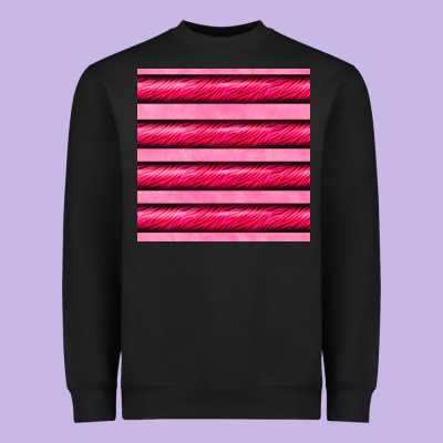 Valentines Day Zebra Stripes Seamless Pattern Heavyweight Sweatshirt Designed By Bundleandbundleshop