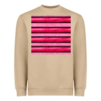 Mushroom valentines day zebra stripes seamless pattern Heavyweight Sweatshirt - BundleAndBundleShop