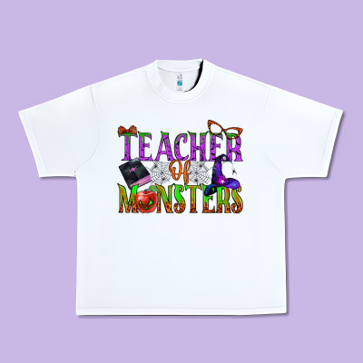 Teacher Of Monsters Urban Heavy Tee Designed By Bundleandbundleshop
