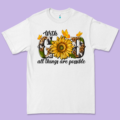 With God All Things Are Possible Premium Tee Designed By Texasbilliewilder