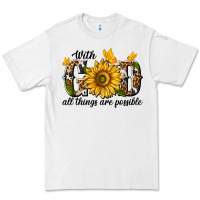 White with god all things are possible Premium Tee - texasbilliewilder