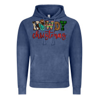 Vintage Denim howdy christmas Vintage Hoodie - FaDigitalArtStudio