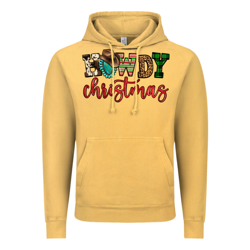 Howdy Christmas Vintage Hoodie by FaDigitalArtStudio | Teevron