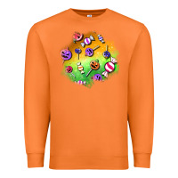 Carrot halloween candy patches Premium Sweatshirt - BundleAndBundleShop