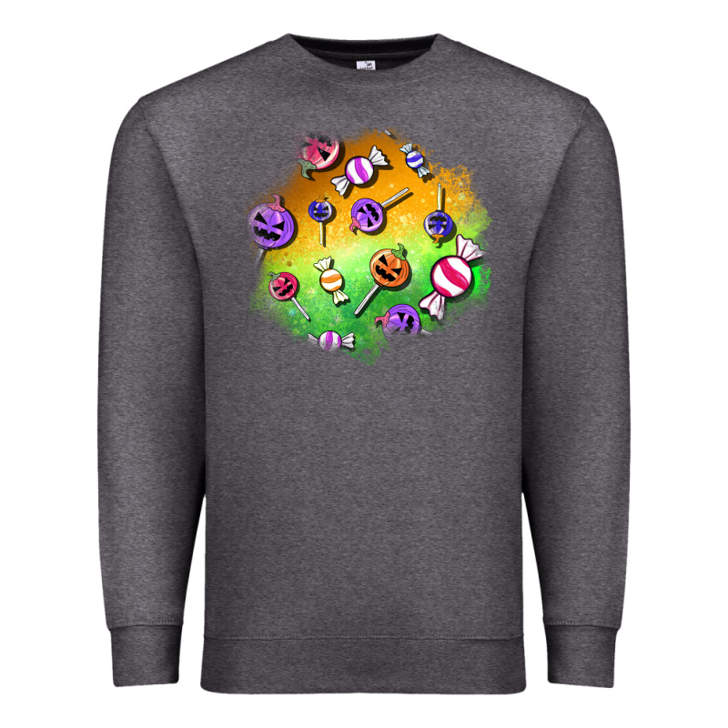 Halloween Candy Patches Premium Sweatshirt by BundleAndBundleShop | Teevron
